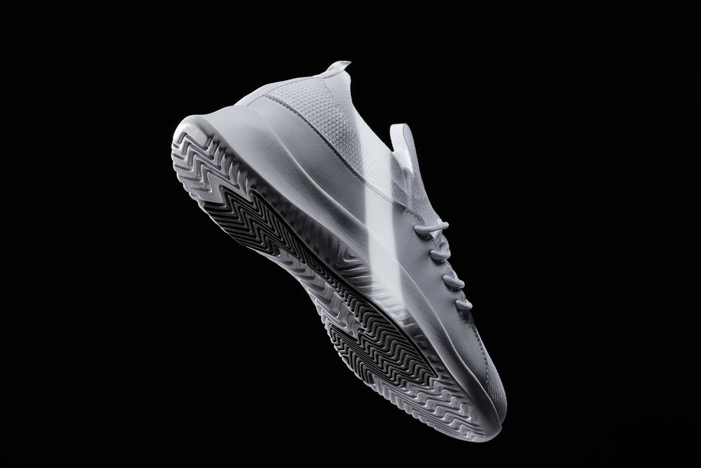 CALTO - Q131 - 2.4 Inches Taller (Off-White/White Sole) - Ultra Lightweight Sneakers - WonderingCloth