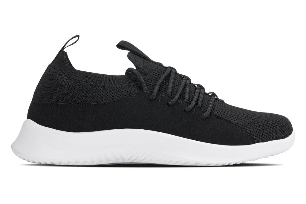 CALTO - Q132 - 2.4 Inches Taller (Black/White Sole) - Ultra Lightweight Sneakers - WonderingCloth