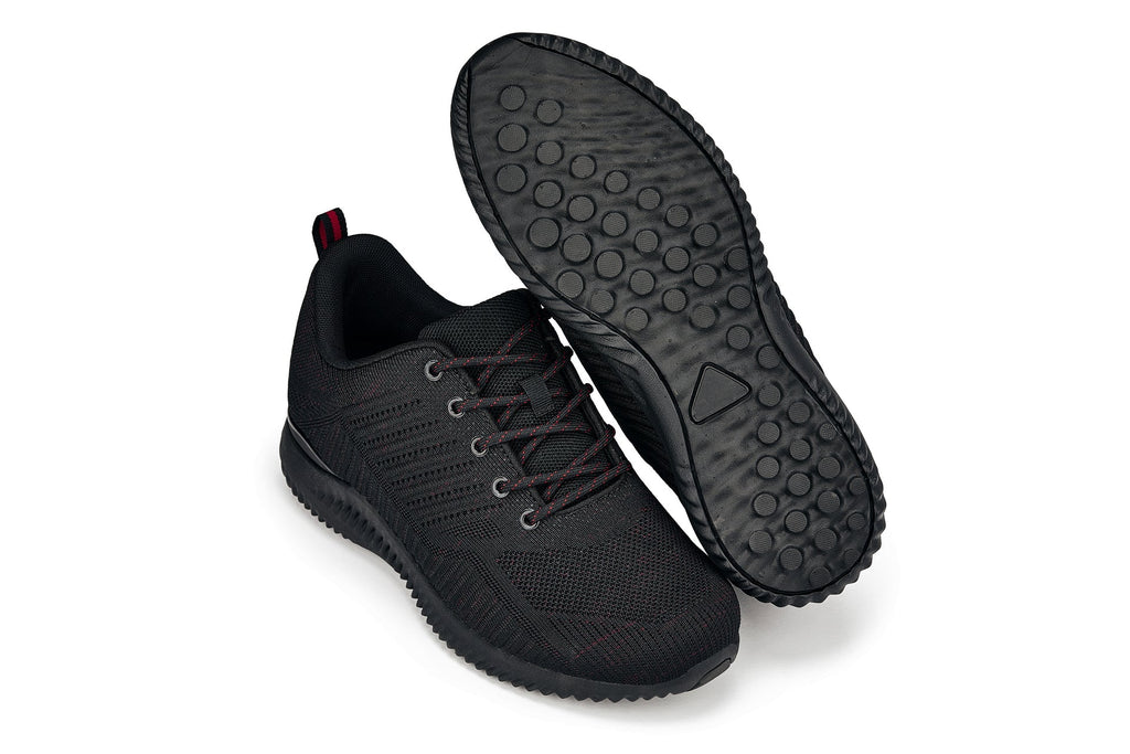CALTO - Q211 - 2.6 Inches Taller (Black/Red) - Ultra Lightweight - WonderingCloth
