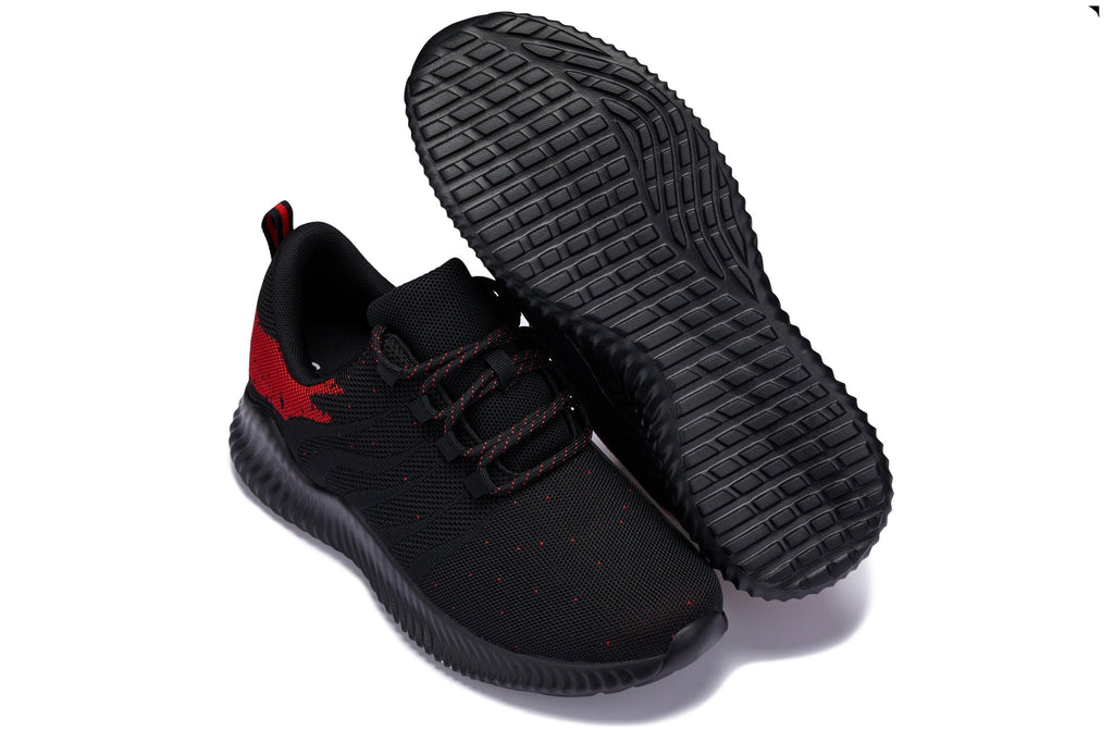CALTO - Q215 - 2.8 Inches Taller (Black/Red) - Ultra Lightweight - WonderingCloth