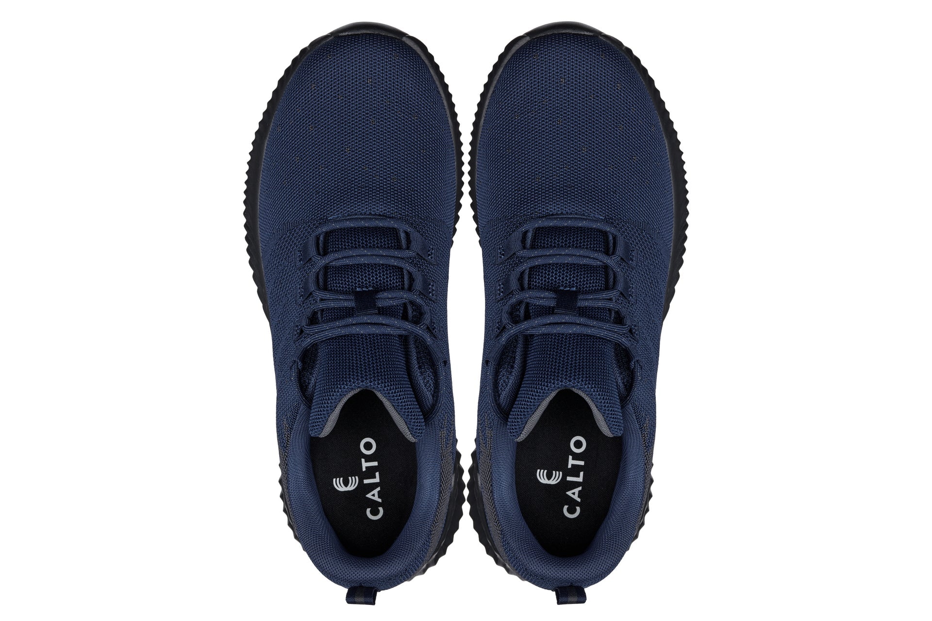 CALTO - Q217 - 2.8 Inches Taller (Navy/Grey) - Ultra Lightweight - WonderingCloth