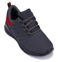 CALTO - Q218 - 2.8 Inches Taller (Grey/Red) - Ultra Lightweight - WonderingCloth