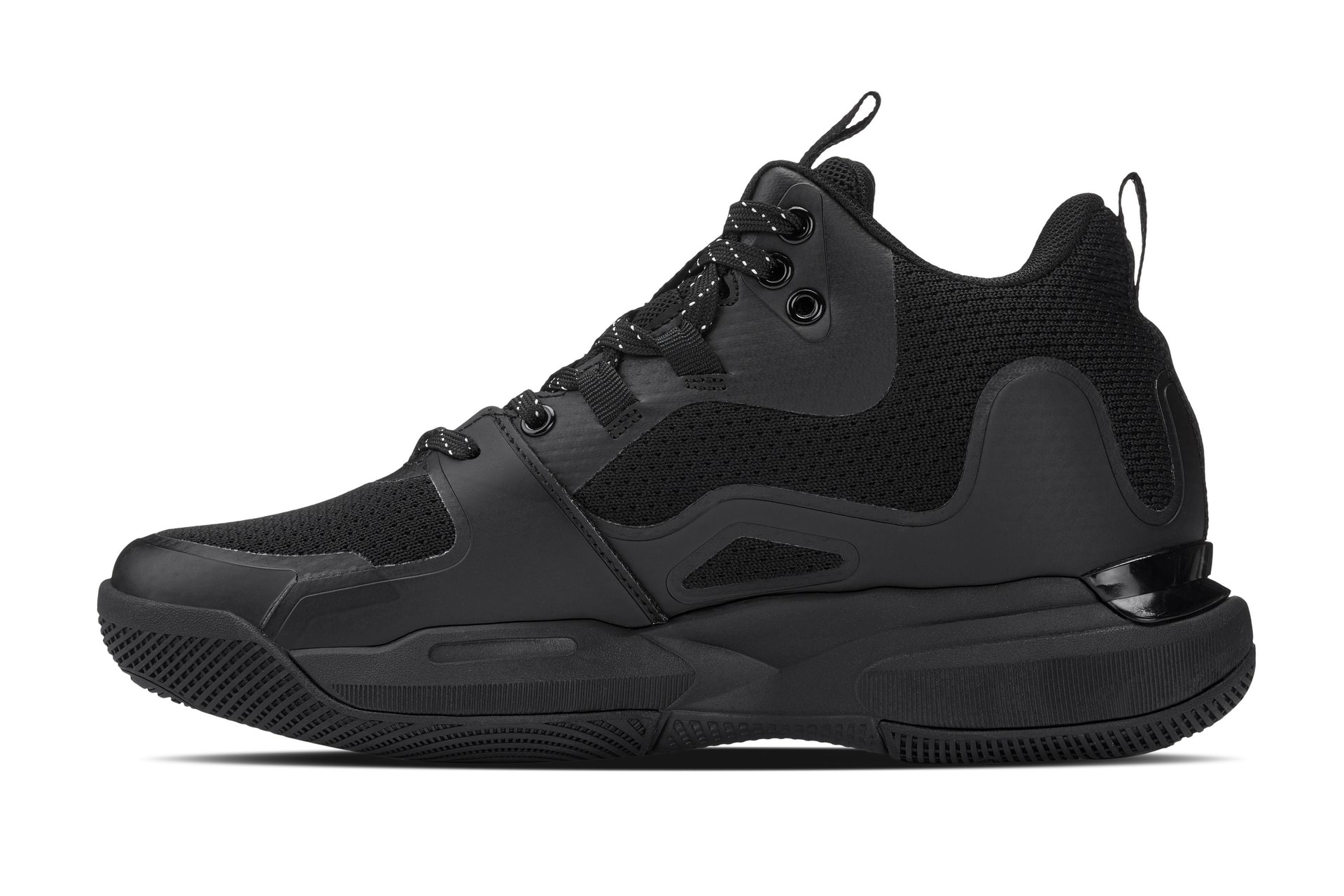 CALTO - Q393 - 3 Inches Taller (Black) - Basketball High-Top Sneakers - WonderingCloth