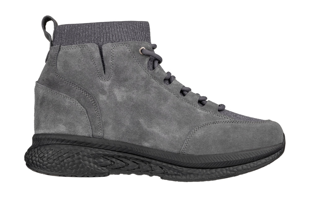 CALTO - S23202 - 3 Inches Taller (Grey) - Sneakers - WonderingCloth