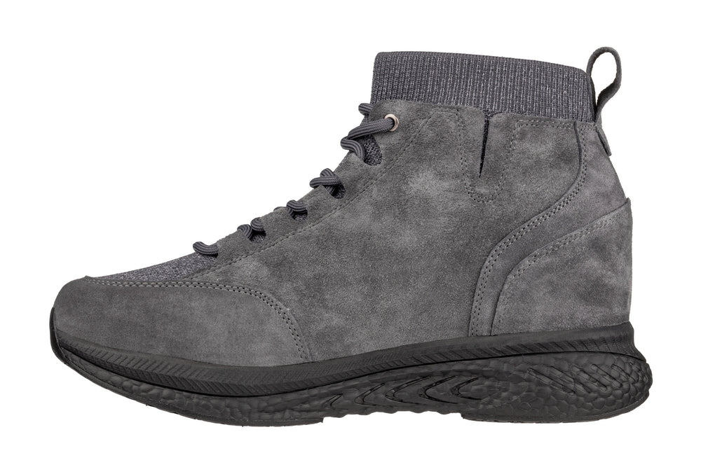 CALTO - S23202 - 3 Inches Taller (Grey) - Sneakers - WonderingCloth