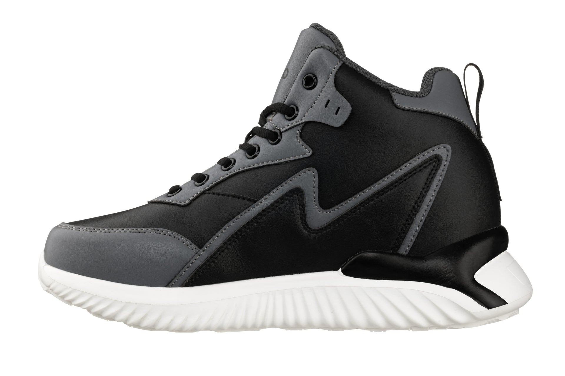 CALTO - S3061 - 4 Inches Taller (Black/Grey) - Lightweight Sneakers - WonderingCloth