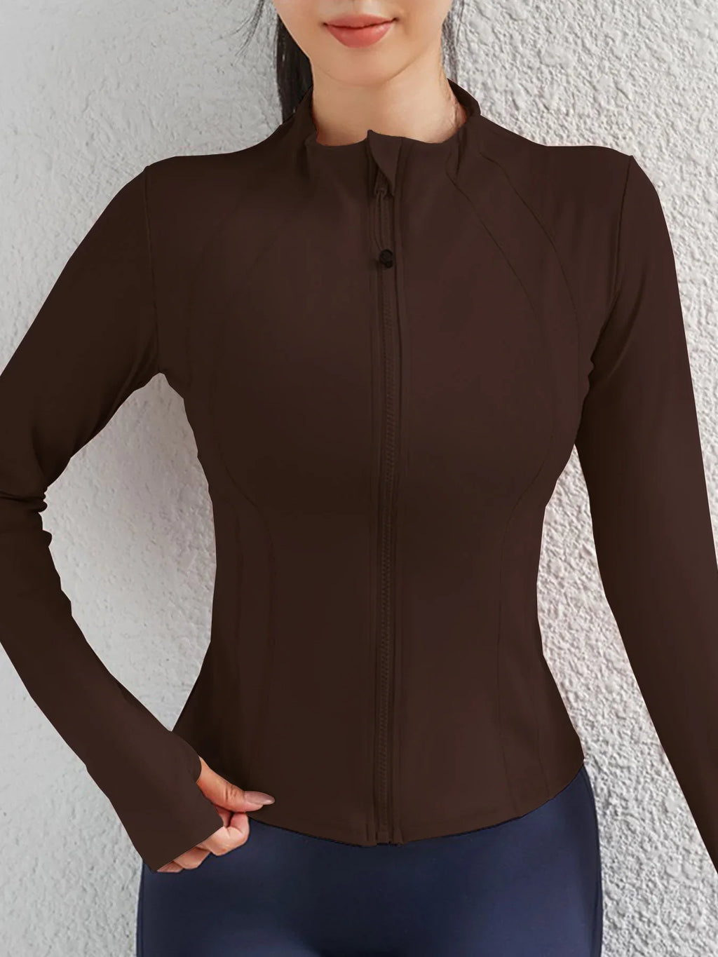 Woman Long Sleeve Sports Jackets - WonderingCloth