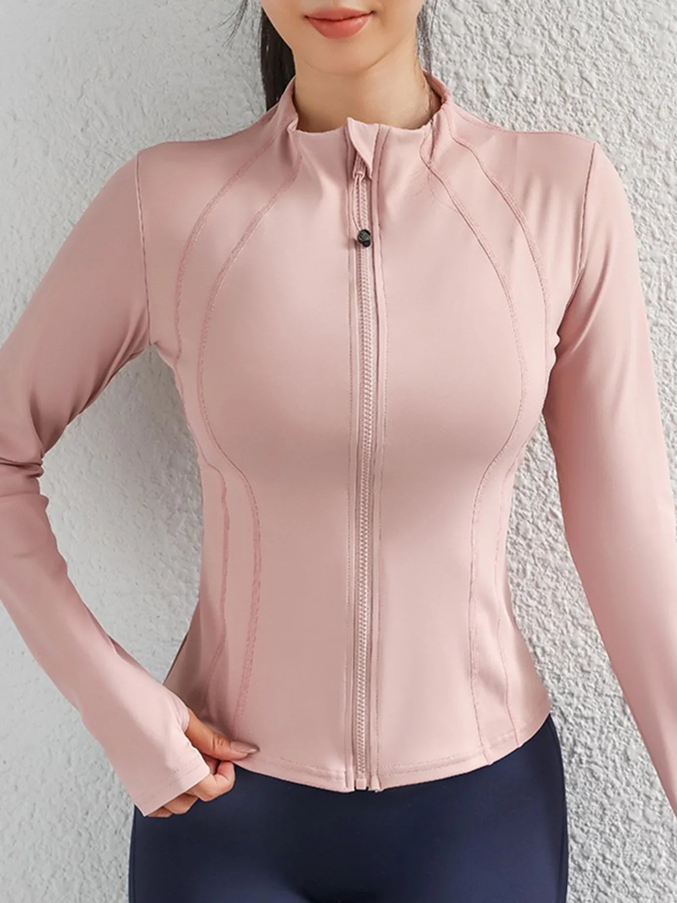 Woman Long Sleeve Sports Jackets - WonderingCloth