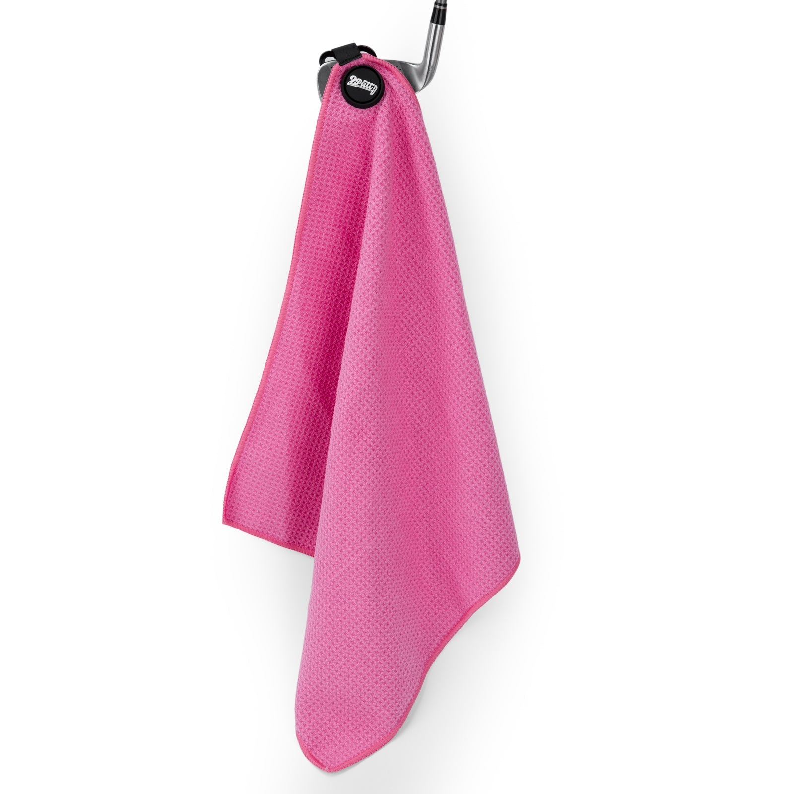 Hot Pink Magnetic Golf Towel - WonderingCloth