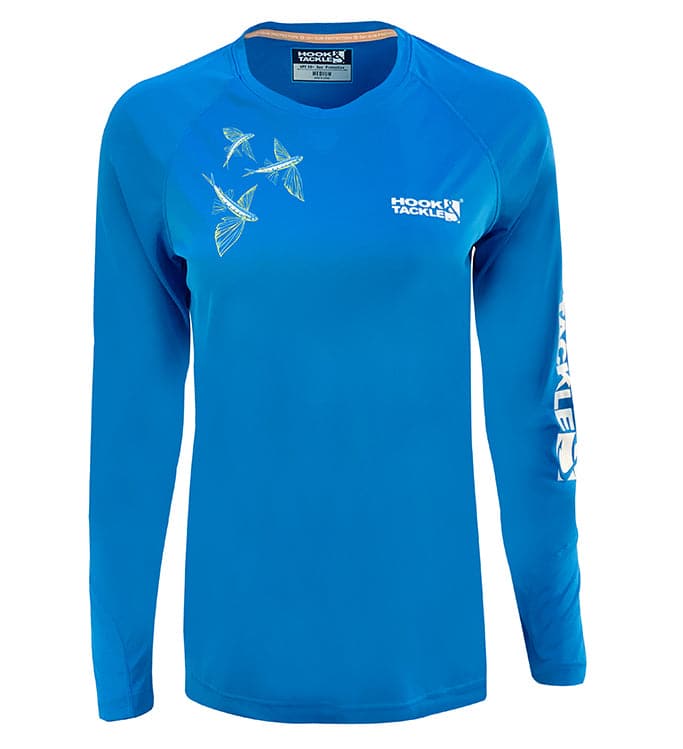 Women's Flying Fish L/S UV Fishing Shirt - WonderingCloth