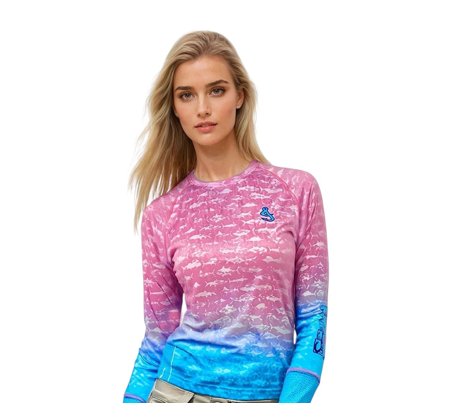 Women's Gamefish L/S UV Fishing Shirt - WonderingCloth