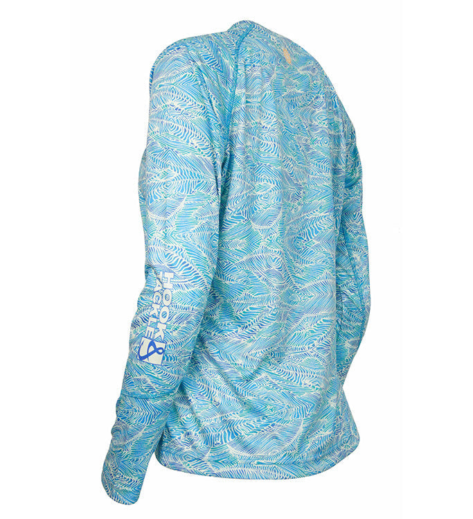 Women's Swells L/S UV Fishing Shirt - WonderingCloth