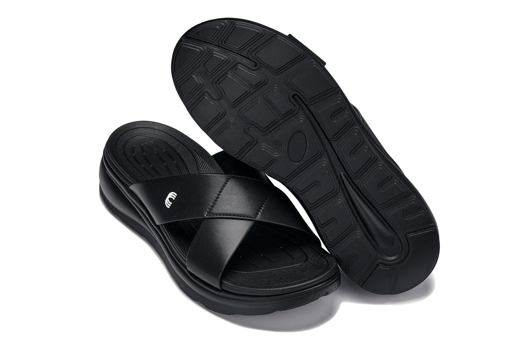 CALTO - X1652 - 2 Inches Taller (Black/Matte Black) - WonderingCloth