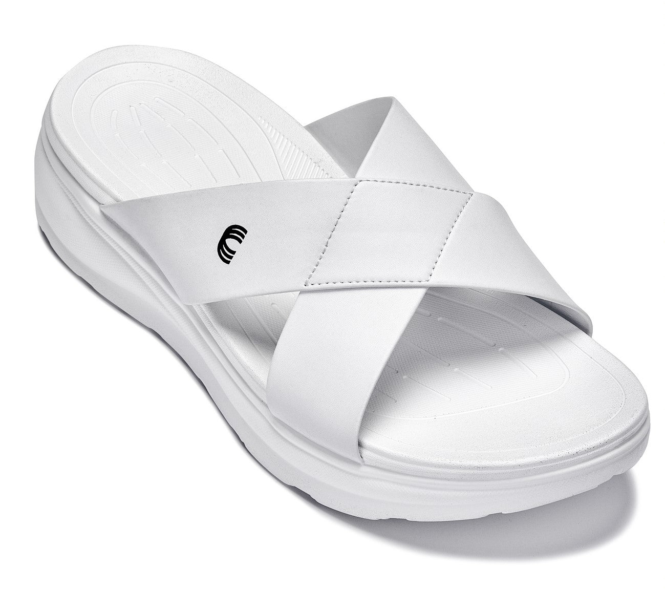 CALTO - X1653 - 2 Inches Taller (White/Matte White) - WonderingCloth