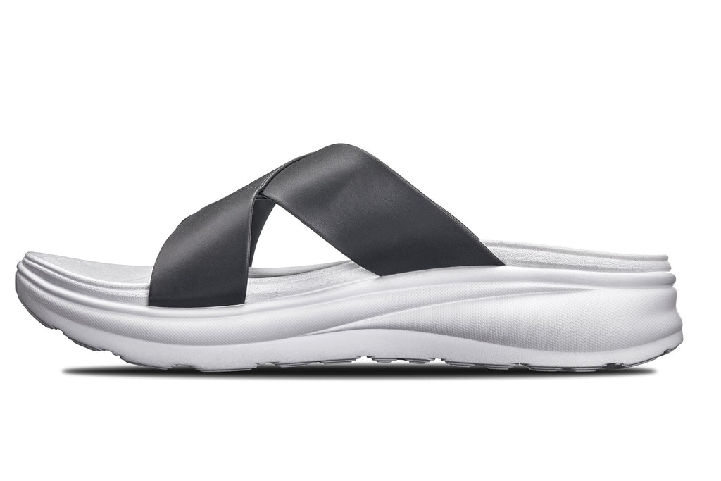 CALTO - X1654 - 2 Inches Taller (White/Matte Steel Grey) - WonderingCloth