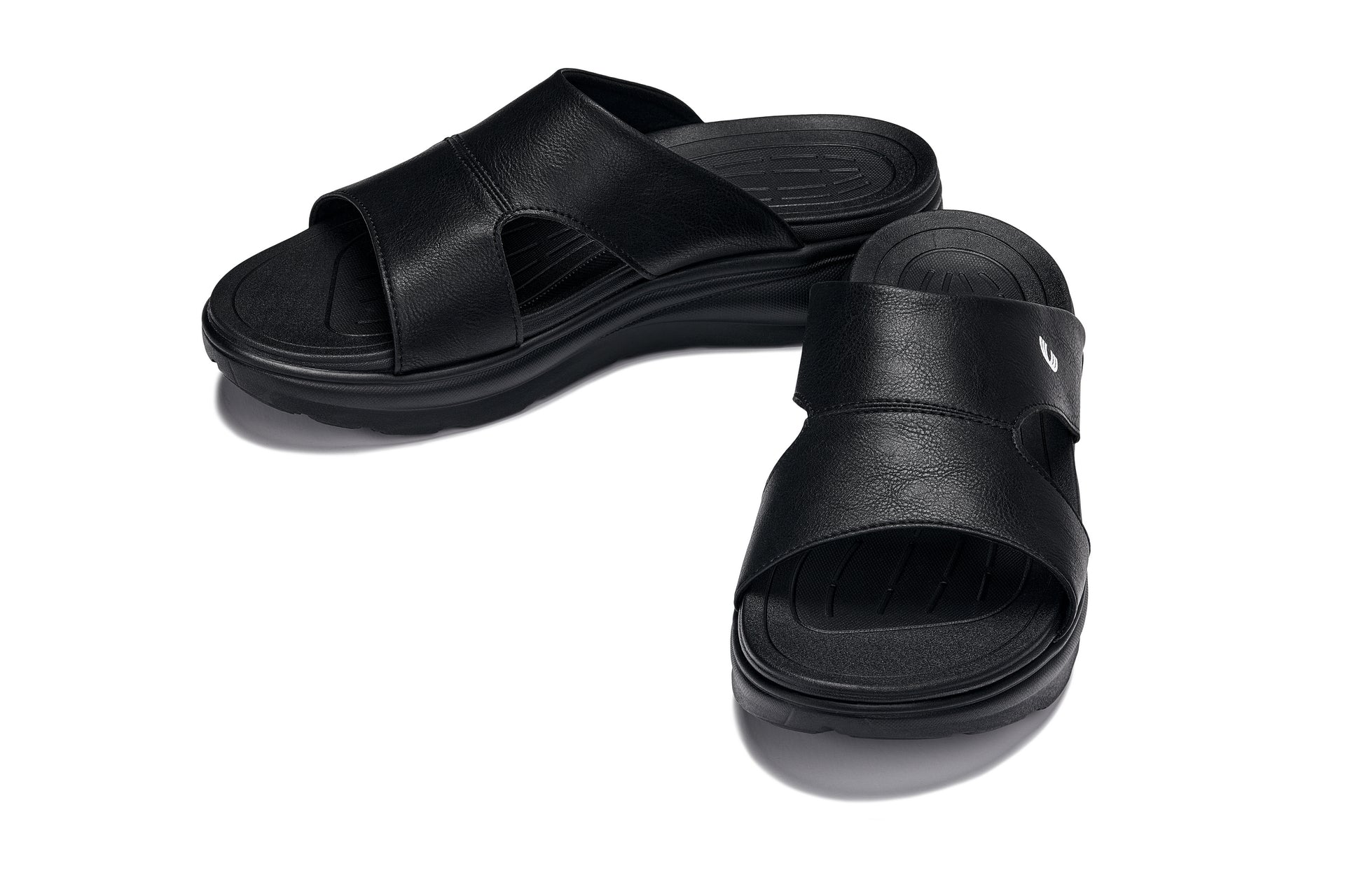 CALTO - X1655 - 2 Inches Taller (Black/Grainy Black) - WonderingCloth