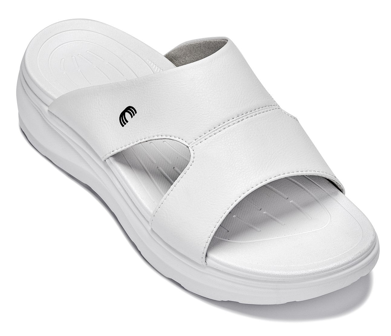 CALTO - X1656 - 2 Inches Taller (White/Grainy White) - WonderingCloth