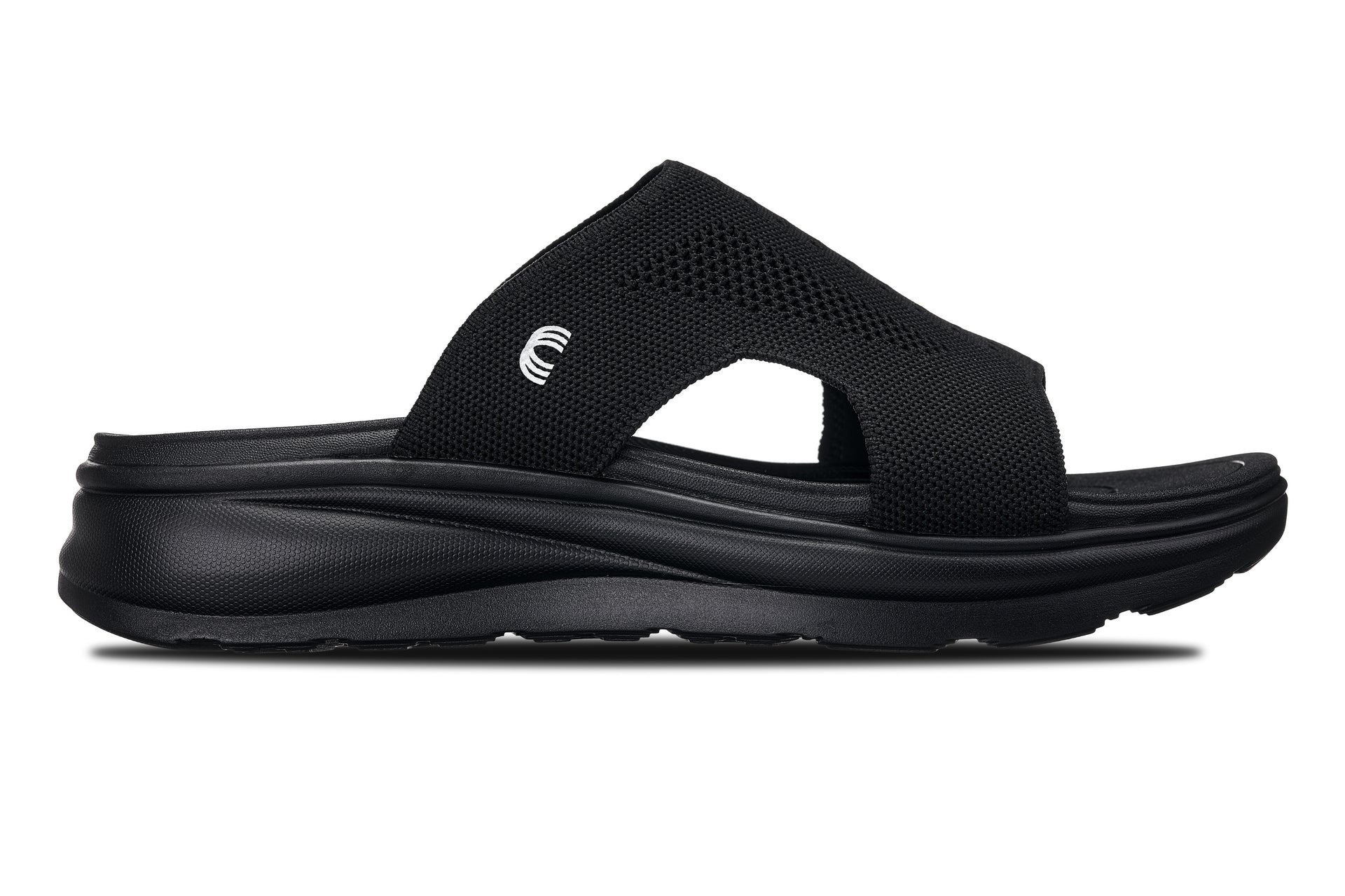 CALTO - X1657 - 2 Inches Taller (Black/Knitted Black) - WonderingCloth