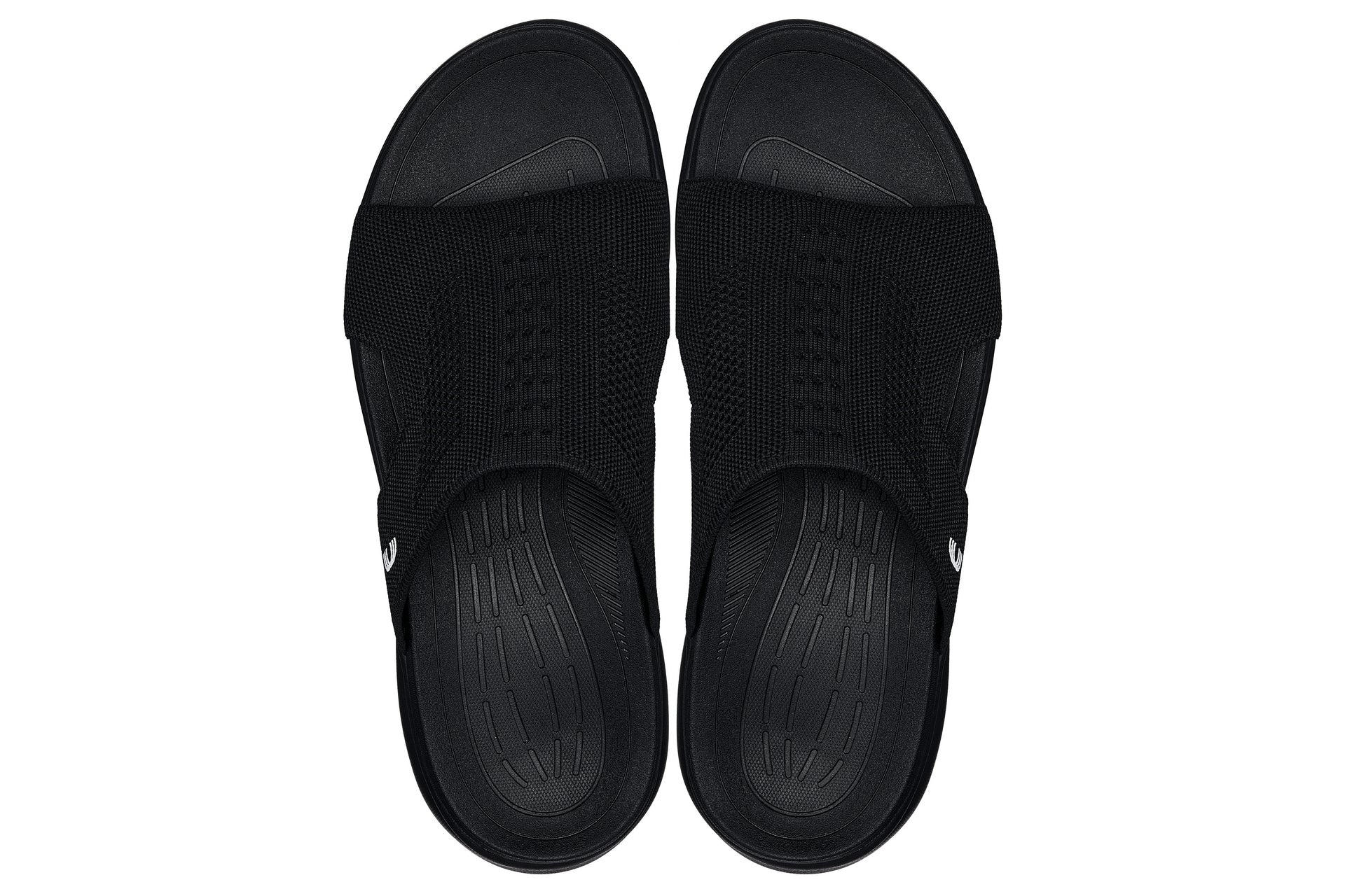 CALTO - X1657 - 2 Inches Taller (Black/Knitted Black) - WonderingCloth