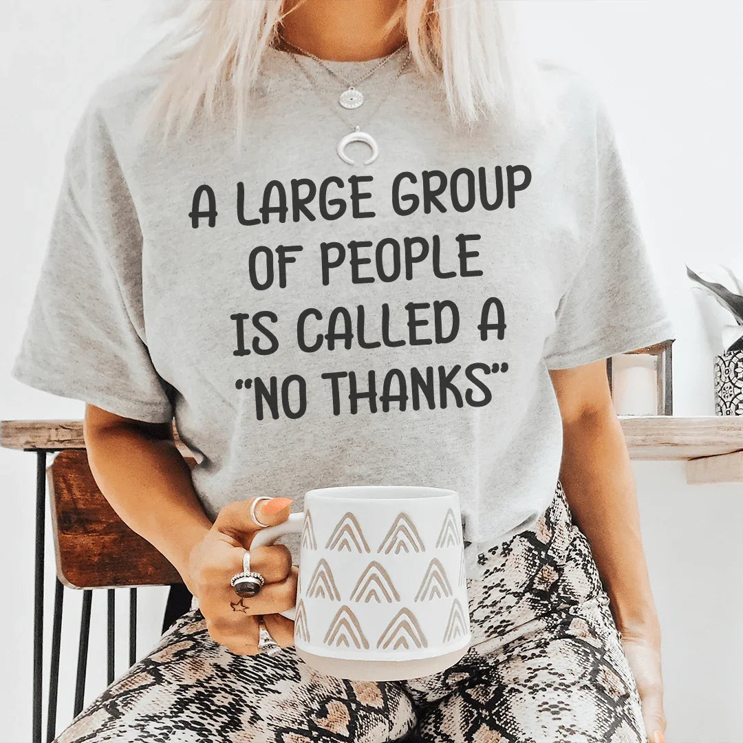 A Large Group Of People Tee - WonderingCloth