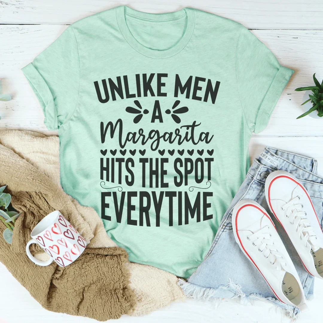 A Margarita Hits The Spot Everytime Tee - WonderingCloth