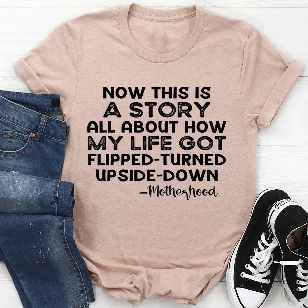 A Story About Motherhood Tee - WonderingCloth