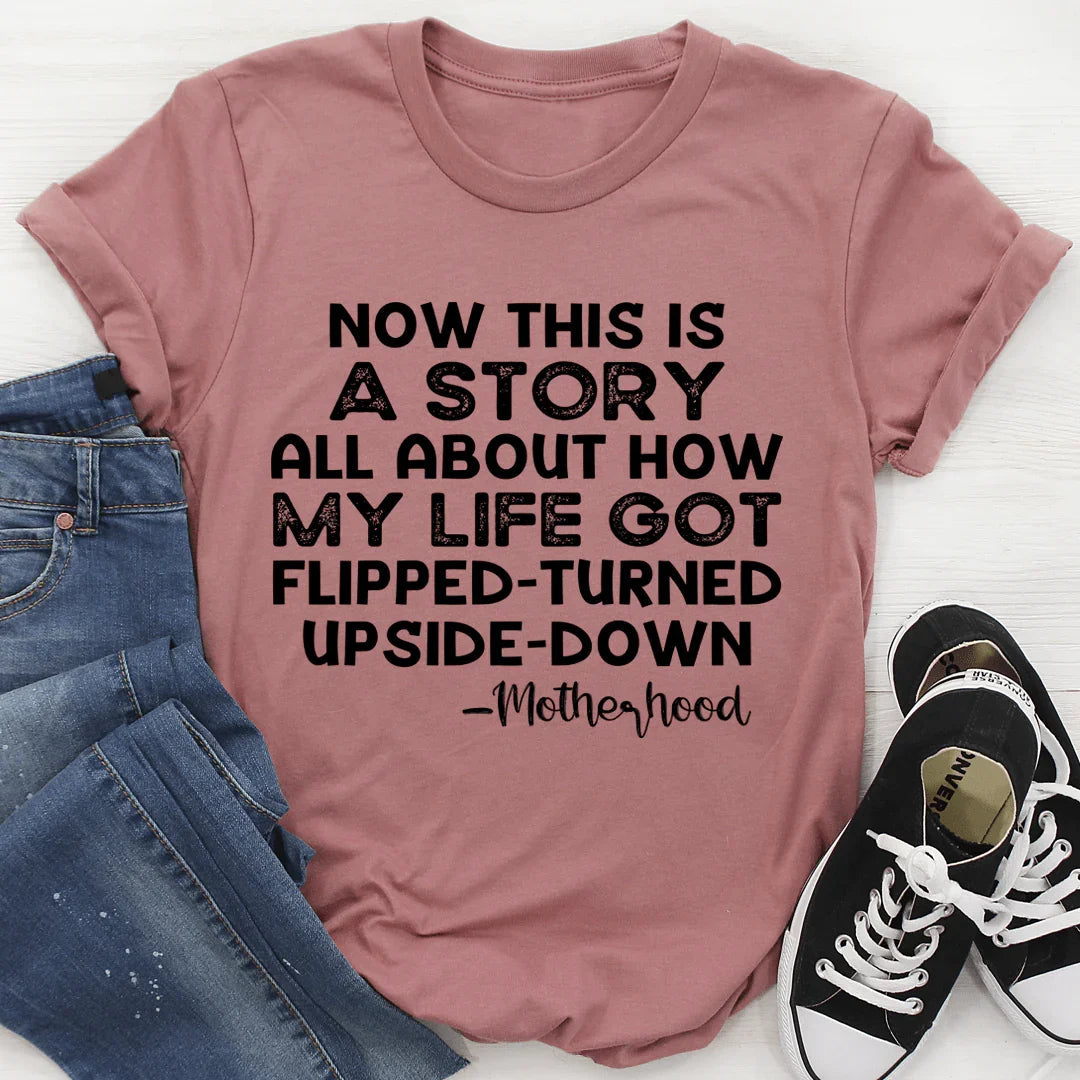 A Story About Motherhood Tee - WonderingCloth