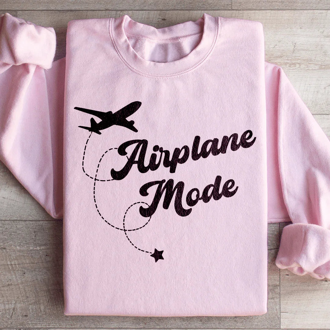 Airplane Mode Sweatshirt - WonderingCloth