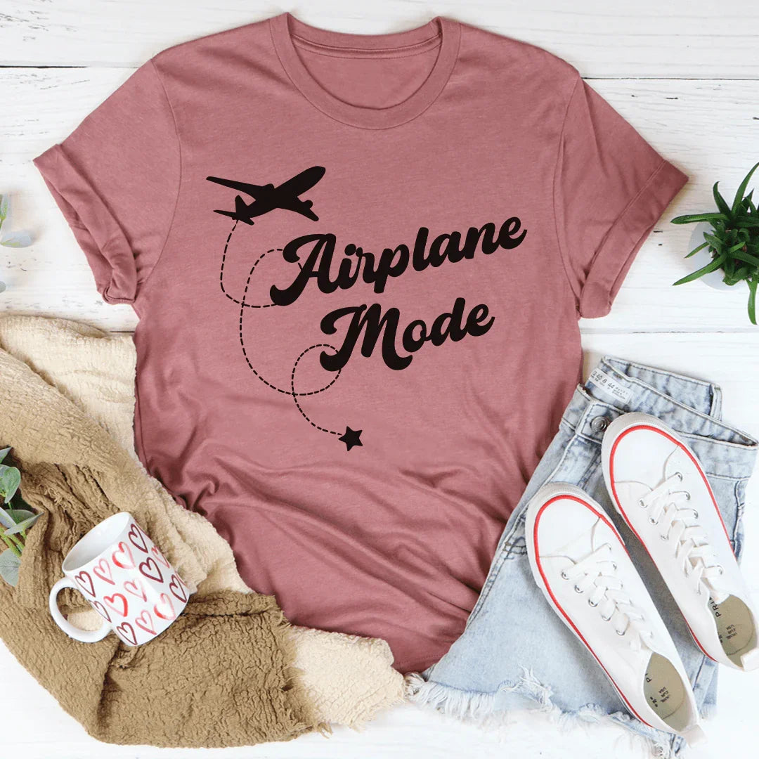 Airplane Mode Tee - WonderingCloth