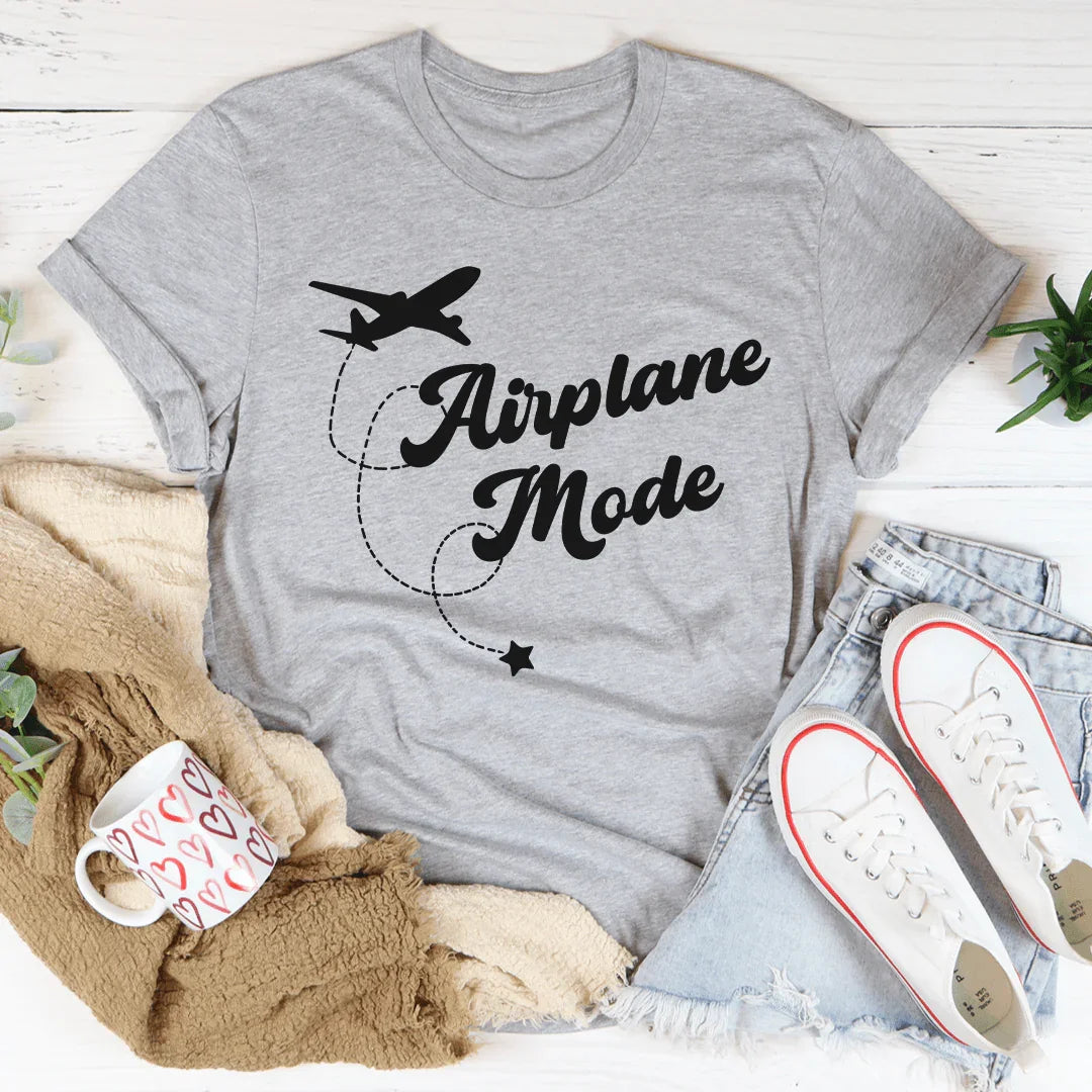 Airplane Mode Tee - WonderingCloth