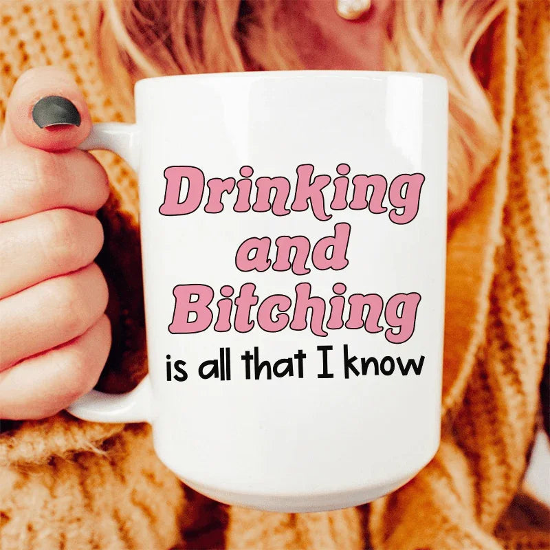 All I Know Ceramic Mug 15 oz - WonderingCloth