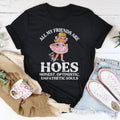 All My Friends Are Hoes Honest Optimistic Empathetic Souls Tee - WonderingCloth