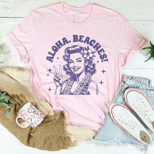 Aloha Beaches Tee - WonderingCloth