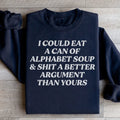 Alphabet Soup Sweatshirt - WonderingCloth