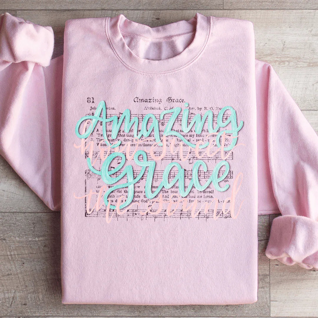 Amazing Grace Song Sweatshirt - WonderingCloth