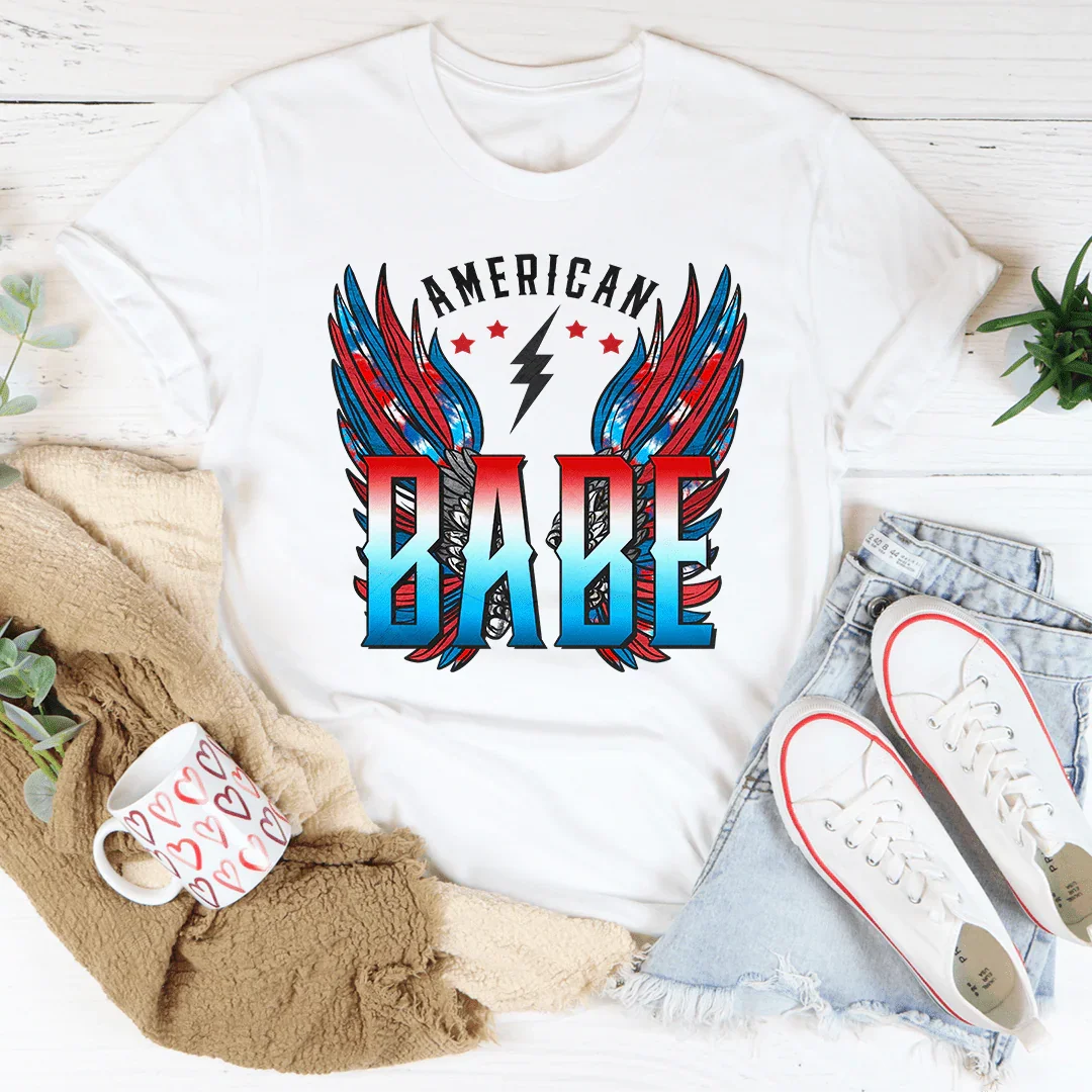 American Babe Tee - WonderingCloth