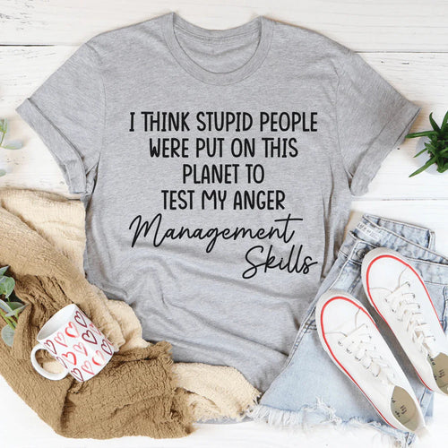 Anger Management Skills Tee - WonderingCloth