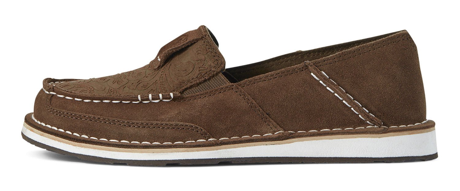 Ariat Women's Cruiser Slip-On Shoes – Comfortable, Lightweight Moc Toe Casual Shoes for Everyday Wear - WonderingCloth
