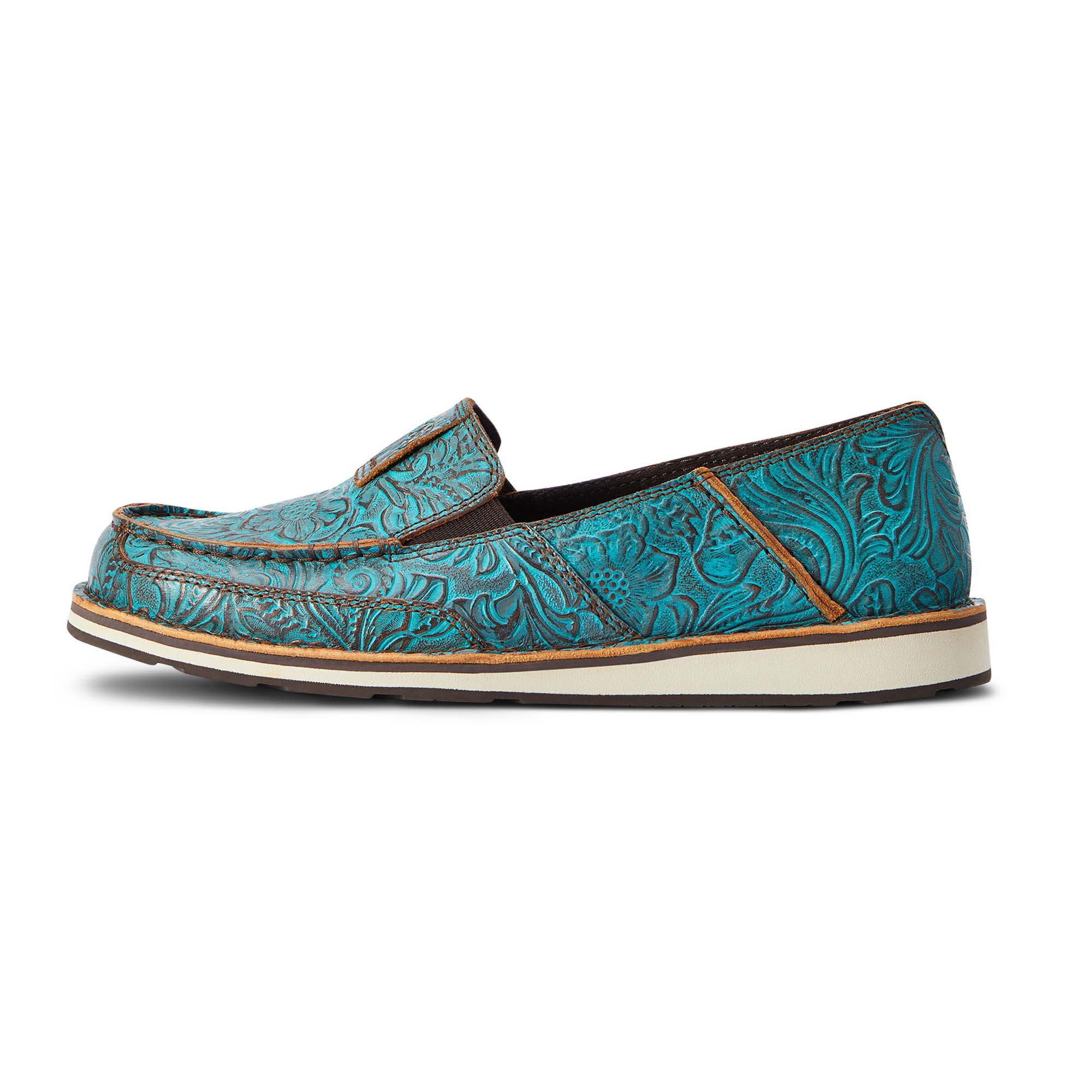 Ariat Women's Cruiser Slip-On Shoes – Comfortable, Lightweight Moc Toe Casual Shoes for Everyday Wear - WonderingCloth