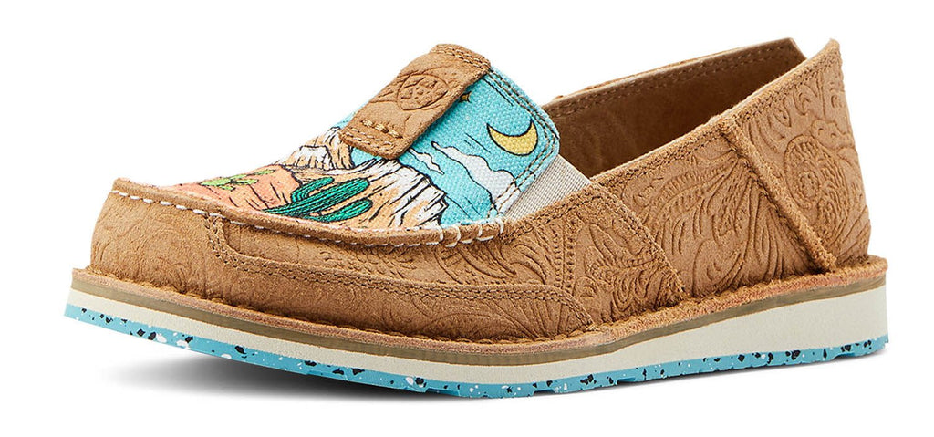 Ariat Women's Cruiser Slip-On Shoes – Comfortable, Lightweight Moc Toe Casual Shoes for Everyday Wear - WonderingCloth