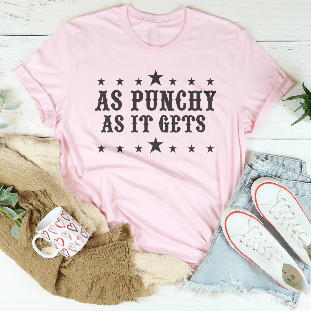 As Punchy As It Gets Tee - WonderingCloth