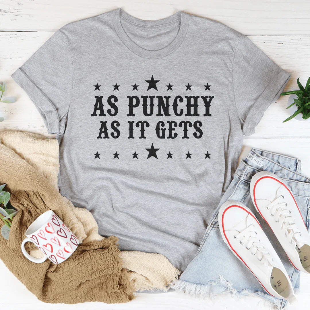 As Punchy As It Gets Tee - WonderingCloth