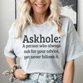 Askhole Tee - WonderingCloth