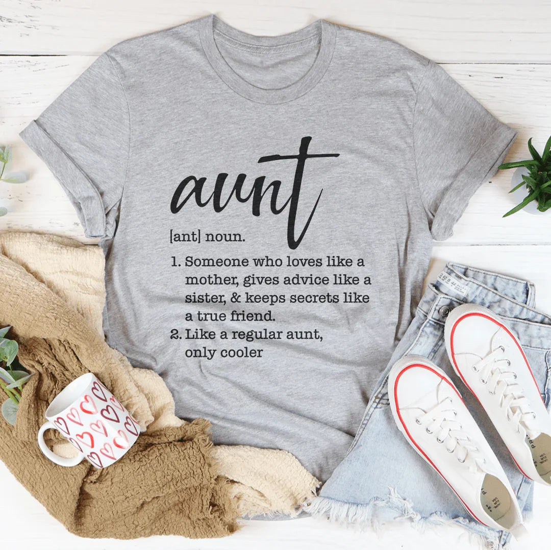 Aunt Definition Tee - WonderingCloth