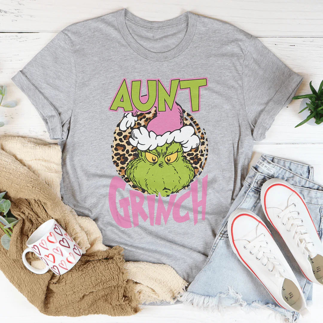 Aunt Grinch Tee - WonderingCloth