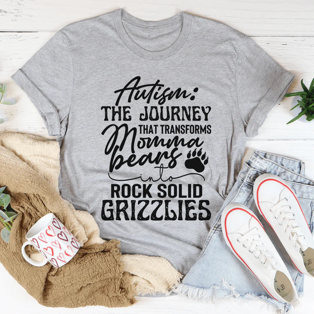 Autism Mama Grizzlies Tee - WonderingCloth