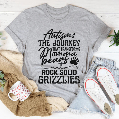 Autism Mama Grizzlies Tee - WonderingCloth