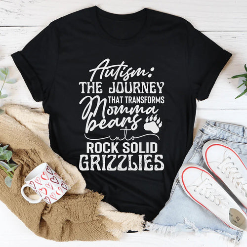 Autism Mama Grizzlies Tee - WonderingCloth
