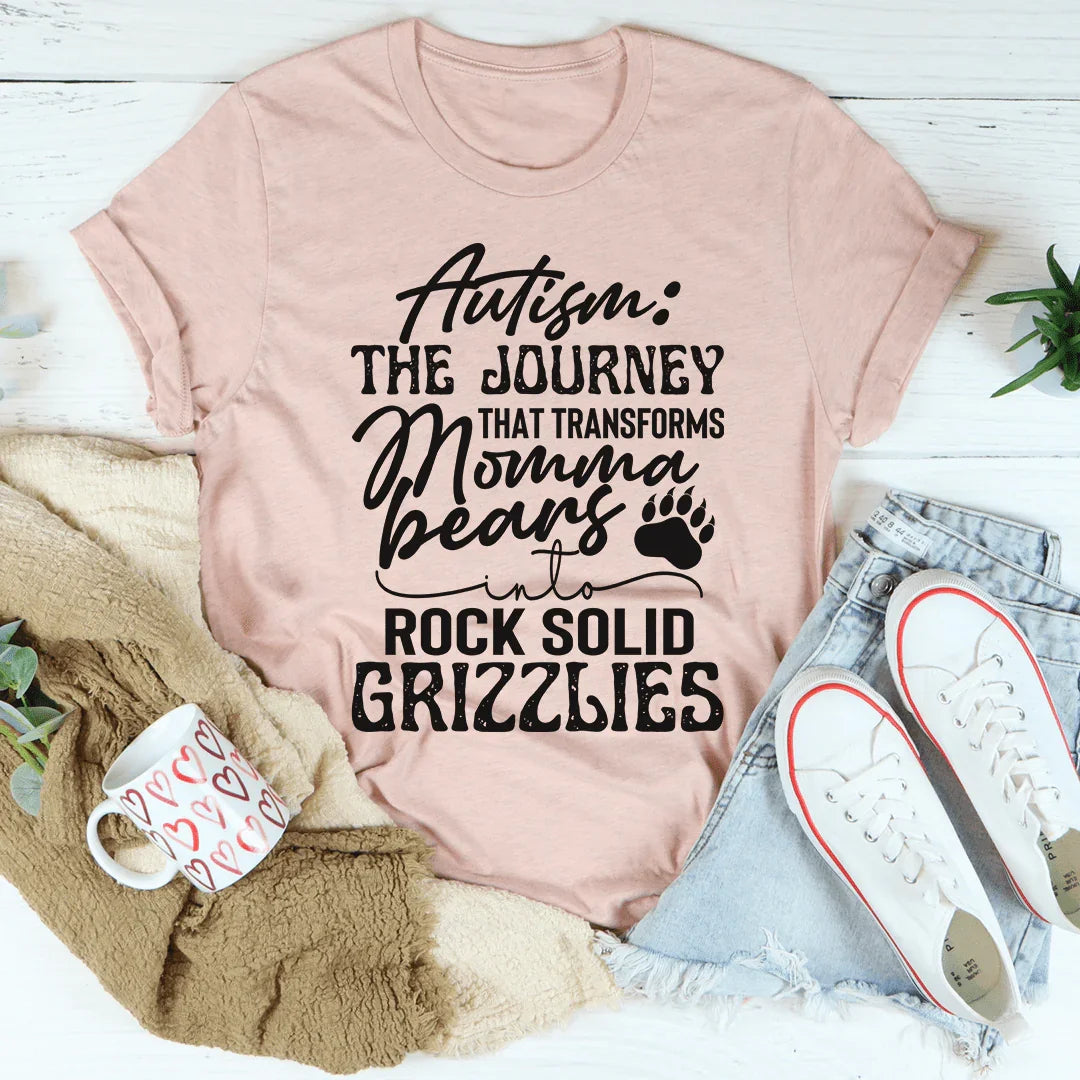 Autism Mama Grizzlies Tee - WonderingCloth