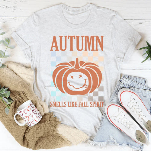 Autumn Smells Like Fall Spirit Tee - WonderingCloth